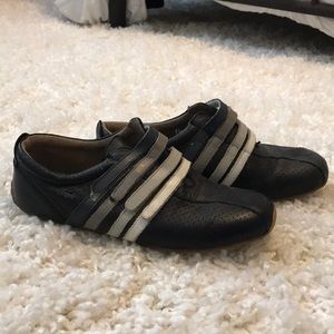 Lacoste  black kick around sneakers